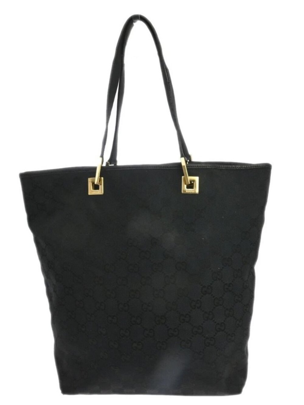Gucci Black Canvas GG Tote bag